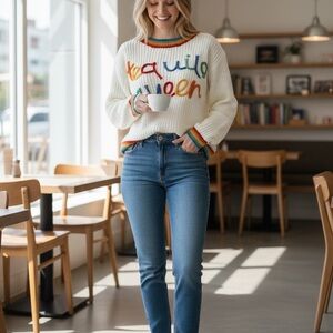 FUN “Tequila Queen” sweater with colorful accents! Perfect for Marg lovers!